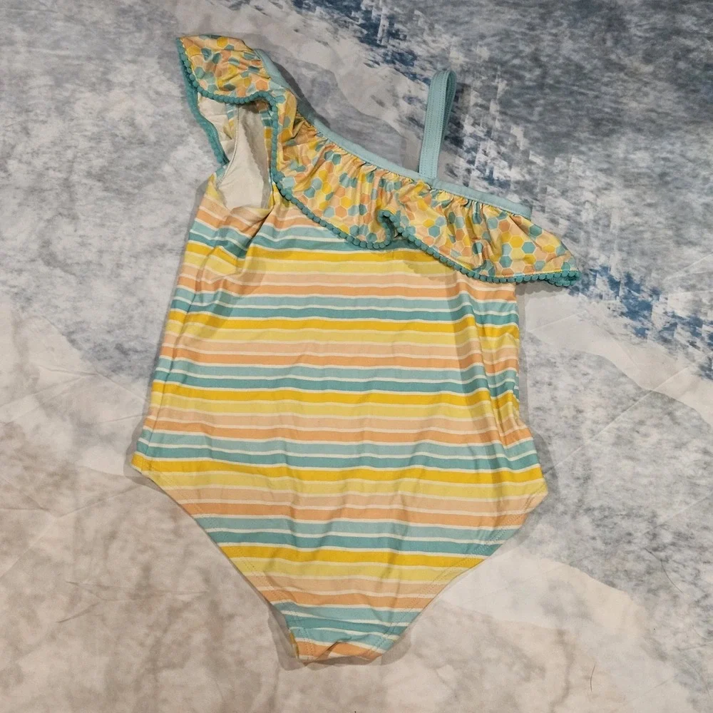 Matilda Jane‎ Dream Chasers Lollipop Lines Swimsuit Size 12 Girls